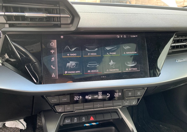 Audi A3 cena 79900 przebieg: 23187, rok produkcji 2022 z Dąbrowa Tarnowska małe 211